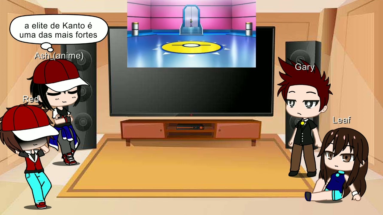 Quarteto de Kanto AU reagir rap Red o peso de um sonho Shooter