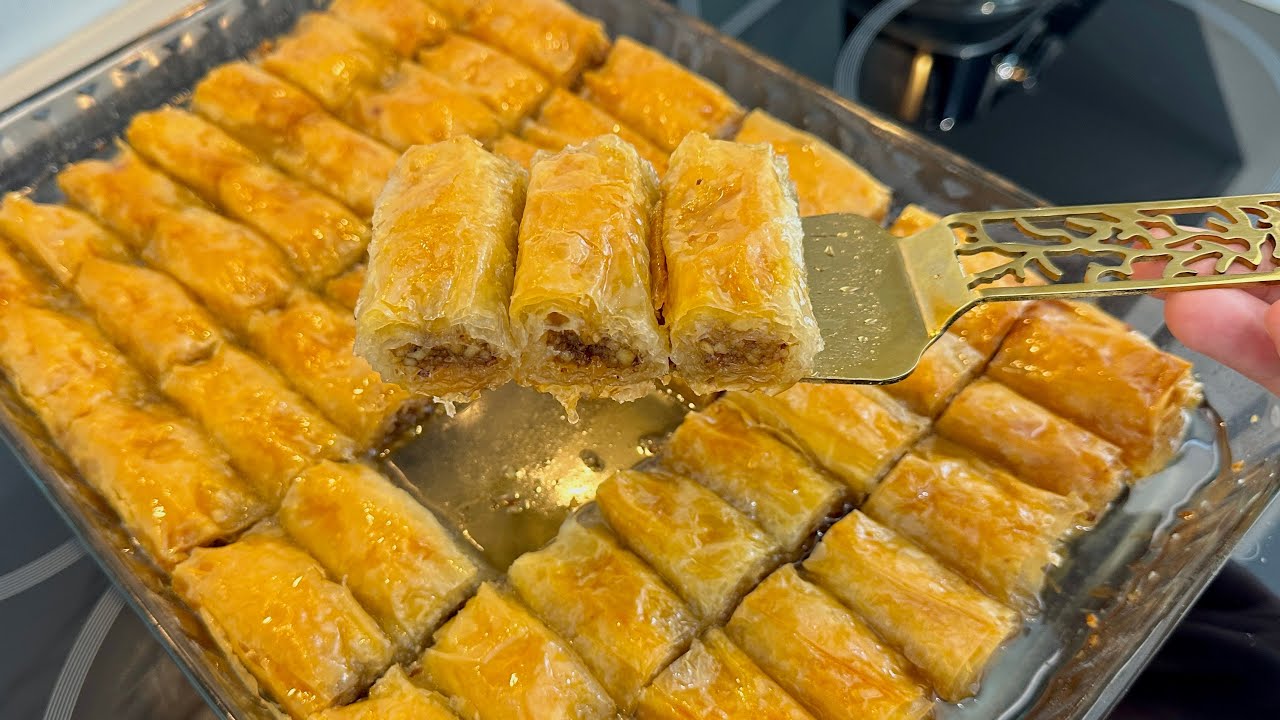 BAKLLAVA për 5 MINUTA që SHKRIHET në GOJË me peta të Gatshme 🤤