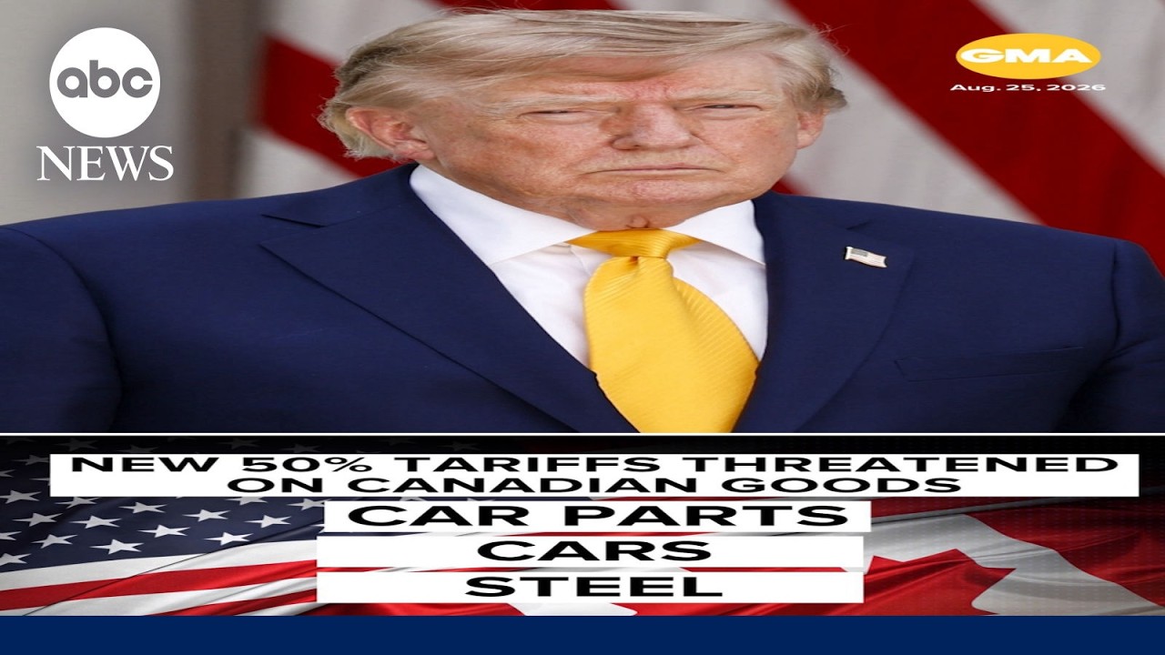 Trump ramps up trade threats against Canada