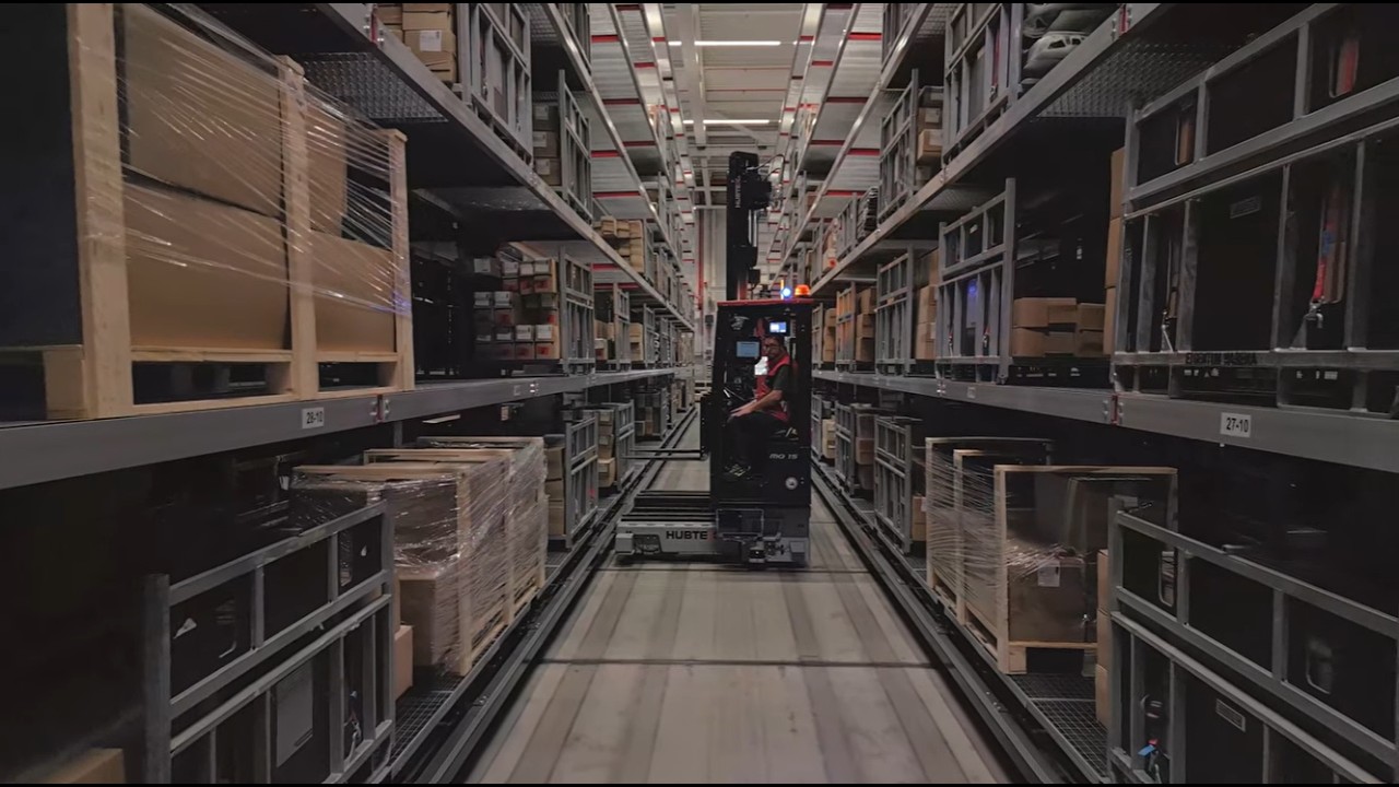 Logistik hautnah bei WAREMA