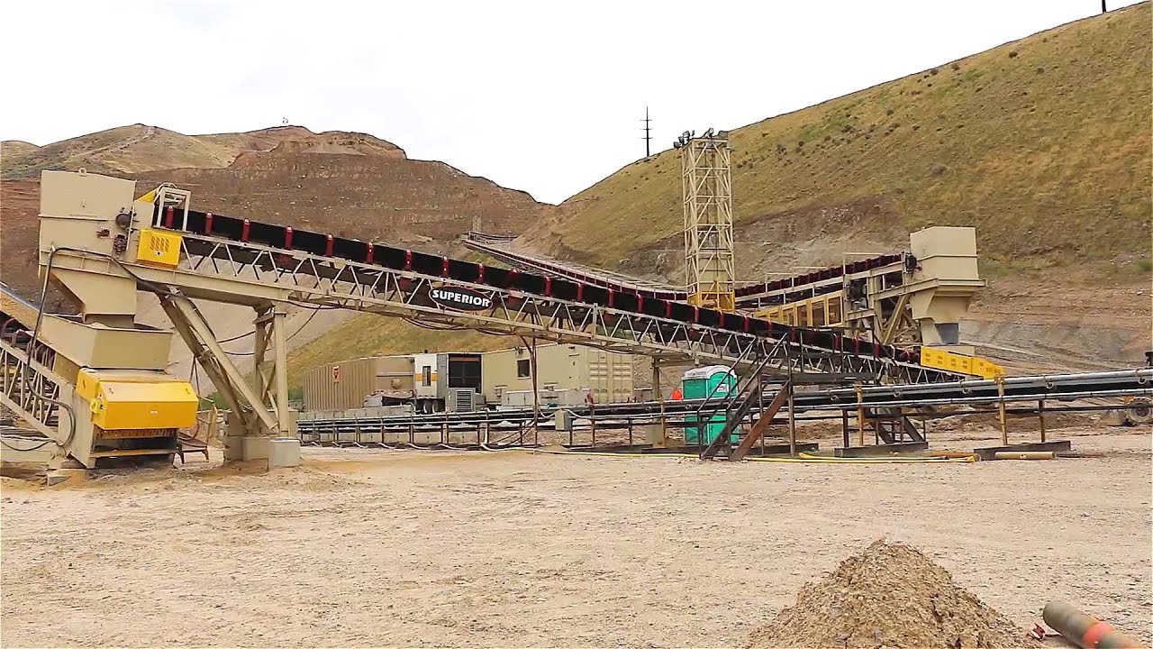 Geneva Rock Produces 3,000 TPH with Superior Downhill Conveyor System