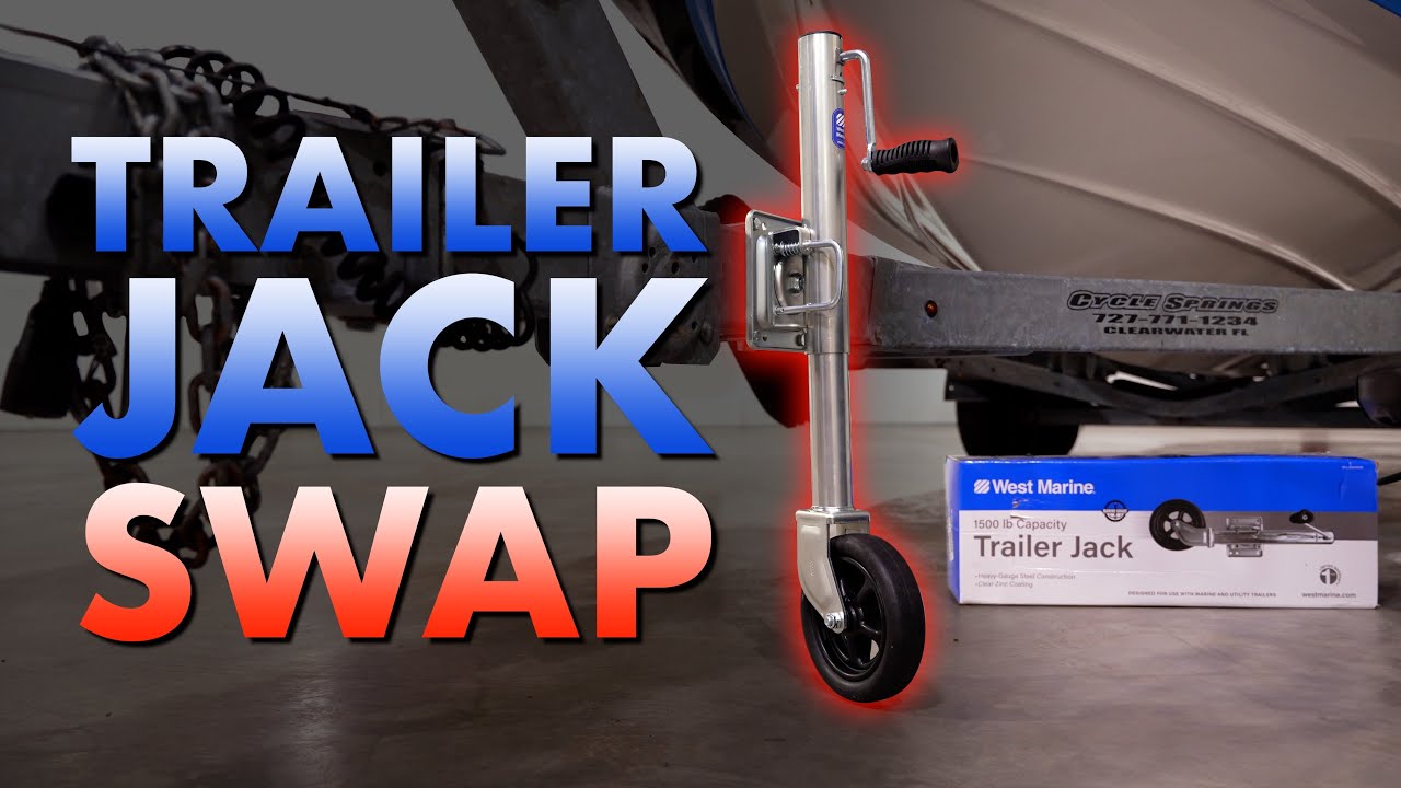 How to Install a New Tongue Jack on Your Trailer