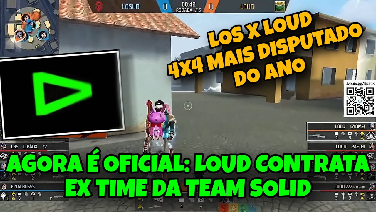 4x4 LOS vs NOVO TIME DA LOUD / AGORA É OFICIAL A LOUD TEM UM TIME PRA 2026 / LOUD AMASSANDO MUITO