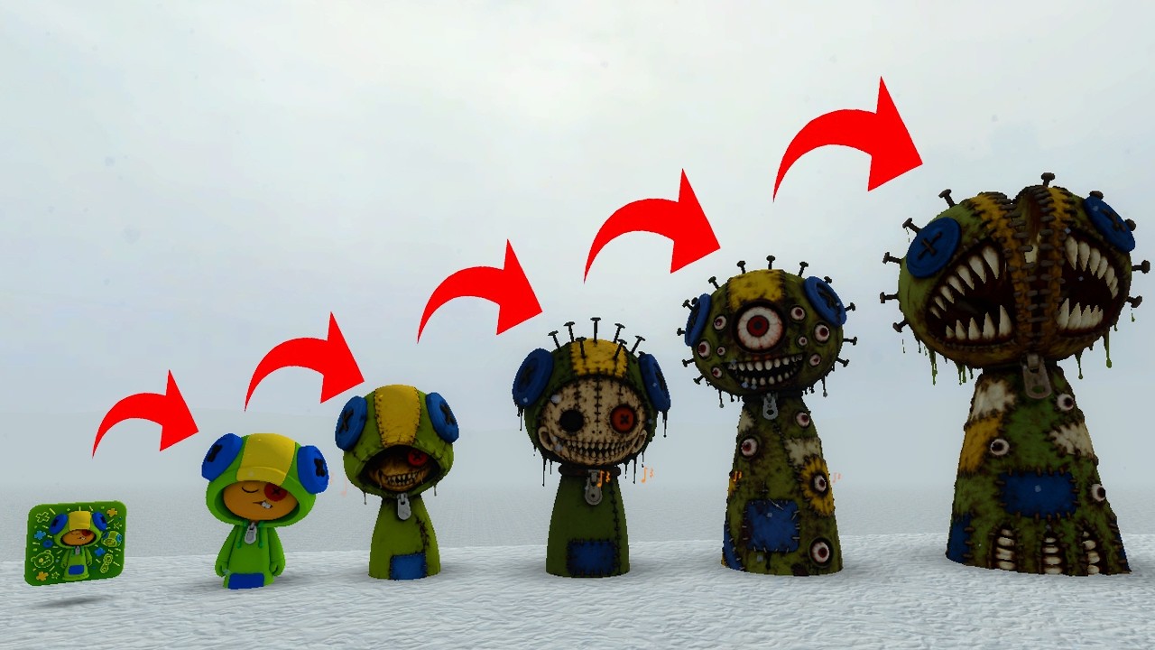 SIZE COMPARISON OF NEW ALL LEON CHASEY FROM DARK PALS THE 1ST FLOOR In Garry's Mod