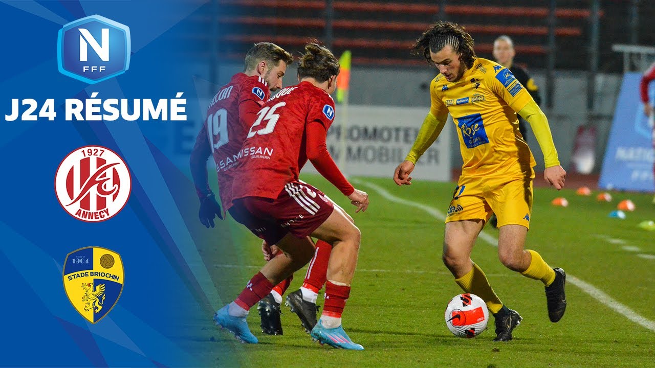 J24 I FC Annecy - Stade Briochin (2-4)