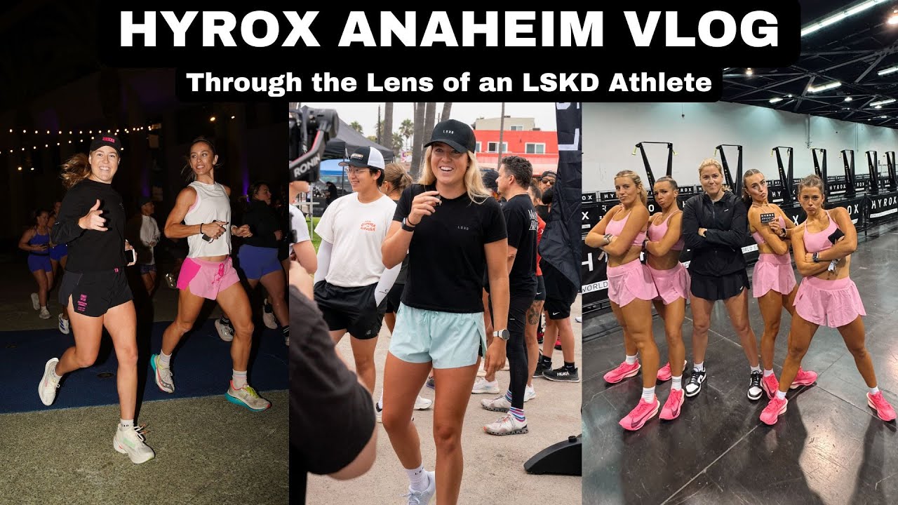 HYROX ANAHEIM VLOG | Through the Lens of an LSKD Athlete on the Sidelines