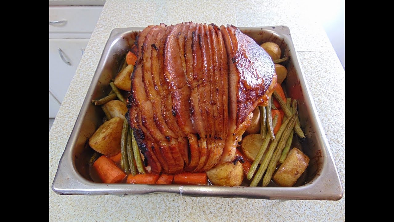 Pierna Ahumada O jamon al Horno Rica y Facil!!