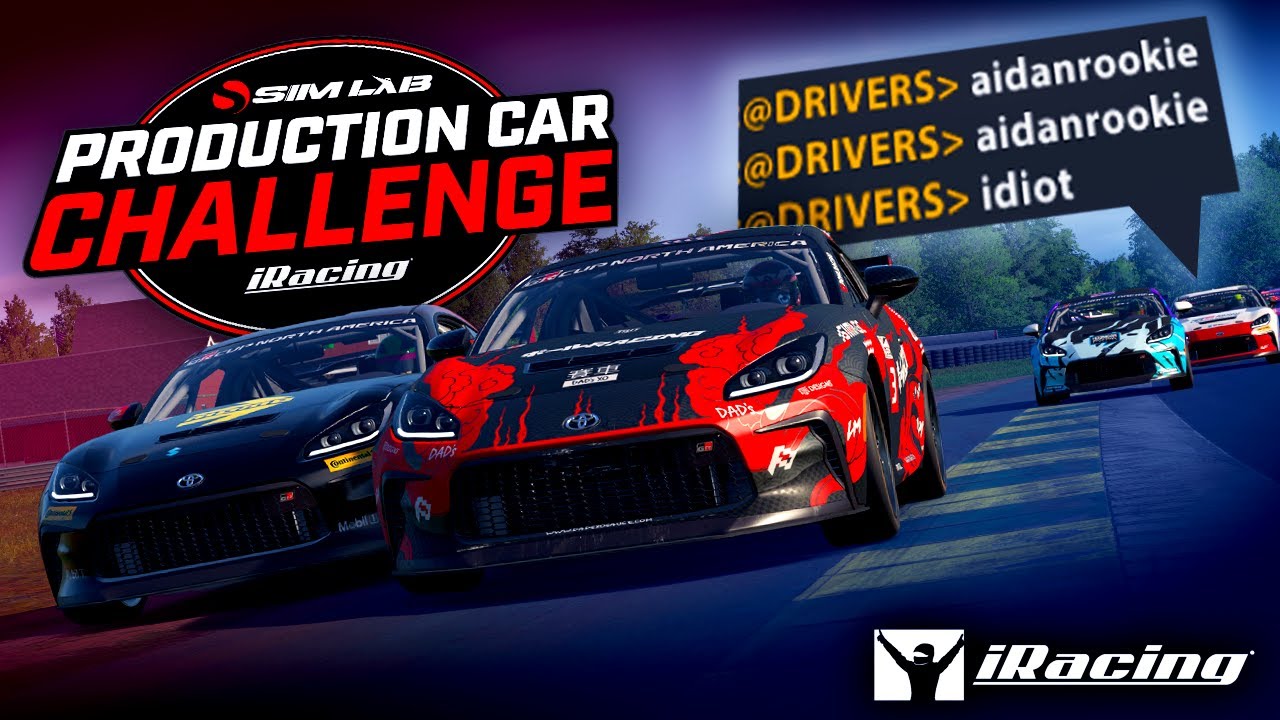 Maybe I got a little too AGGRESSIVE on iRacing...