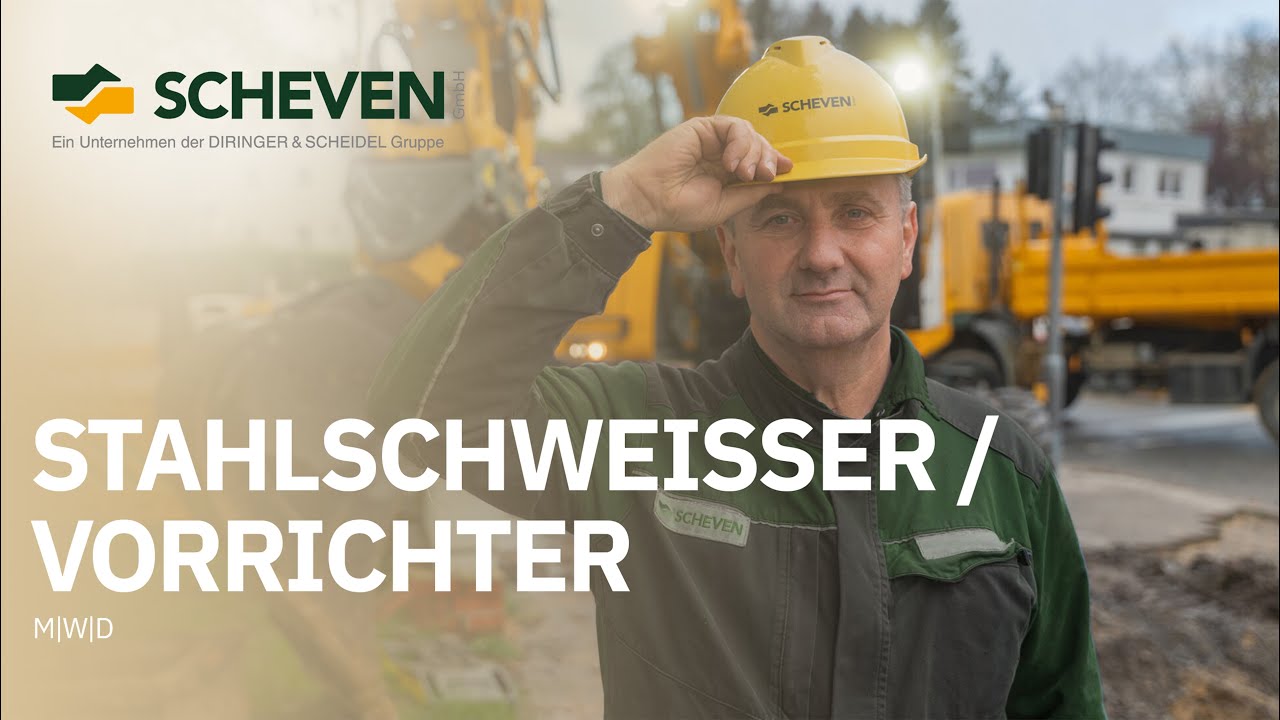 Stahlschweißer/Vorrichter (m/w/d) bei der Scheven GmbH