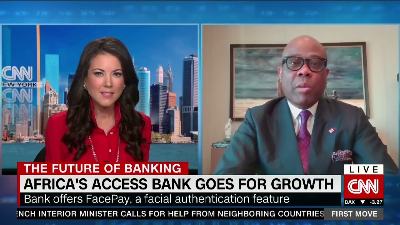 Dr. Herbert Wigwe, sat with Julia Chatterley on CNN's First Move.