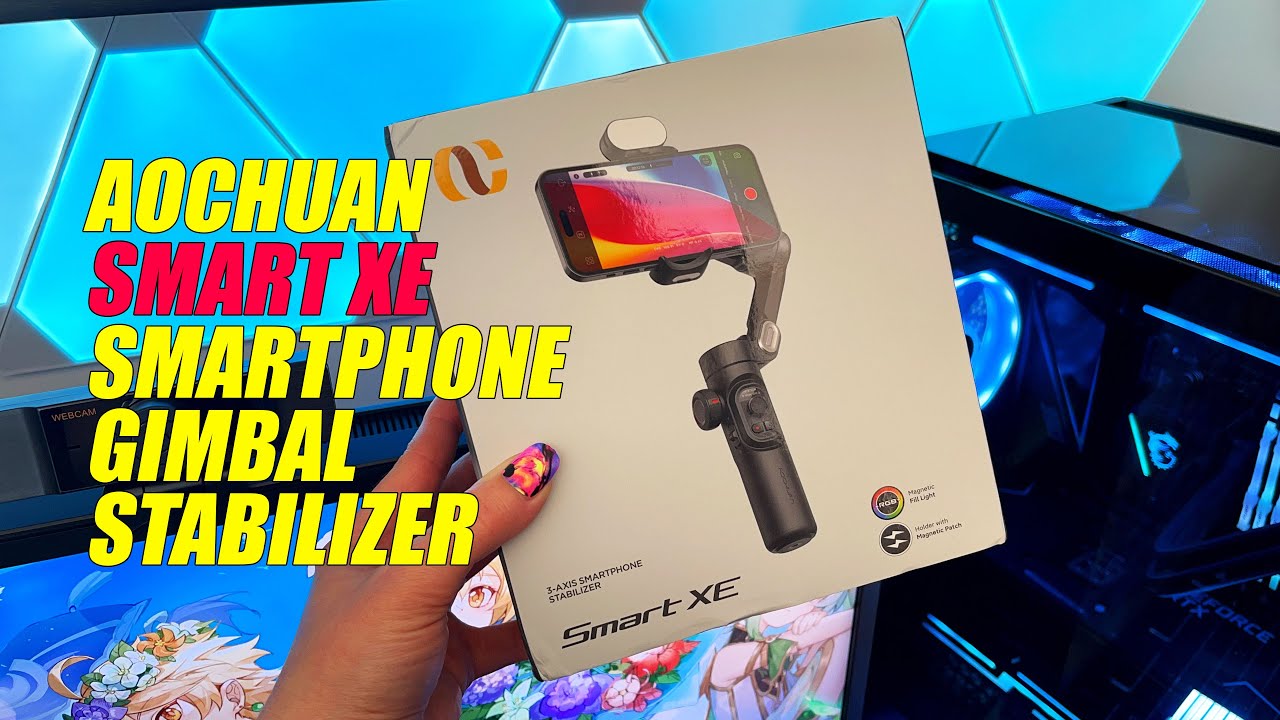 Стабилизатор для смартфона AOCHUAN Smart XE с 3 осями | Распаковка и обзор