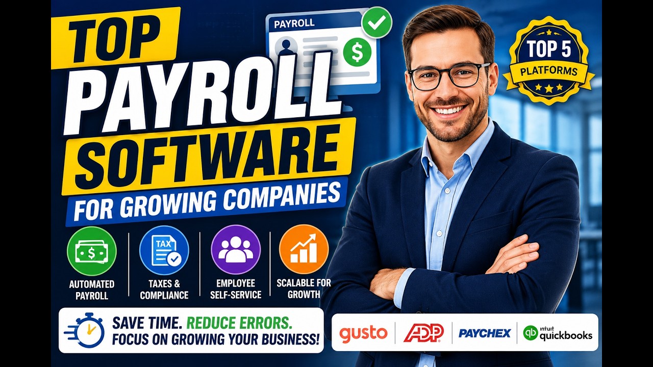Top Payroll Software for Growing Companies (Best Picks in 2026)