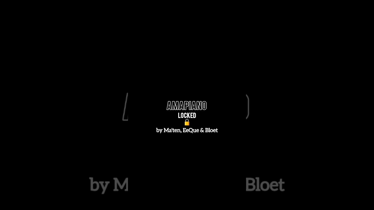 Baningi - Ma'ten, EeQue & Bloet | Locked Tune