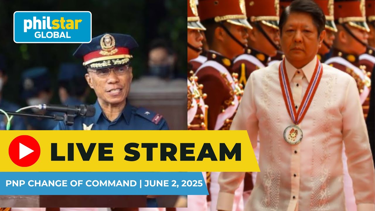 LIVE: Pangulong Bongbong Marcos sa PNP Change of Command Ceremony (June 2, 2025)