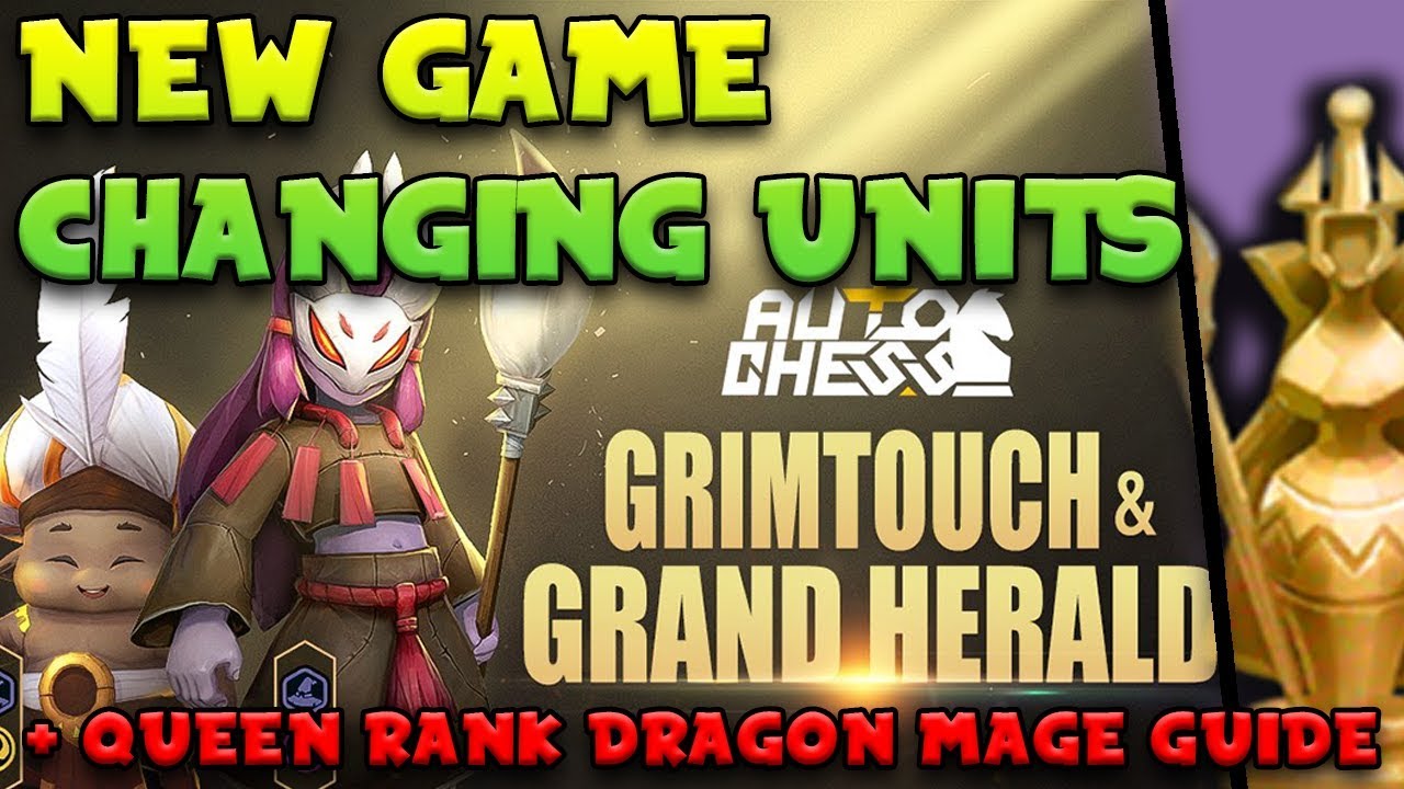 The New Units [Wizards 🔮] are GAME CHANGING! + Queen Rank Dragon Mage Tutorial | Auto Chess