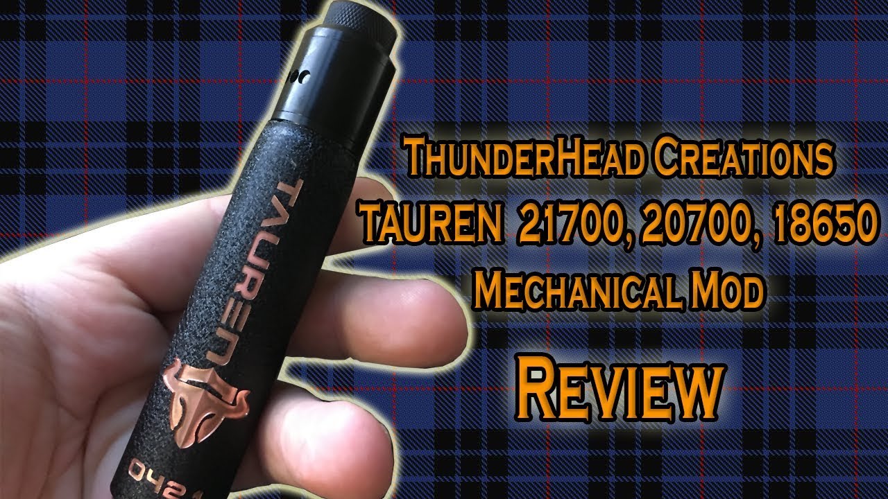 Обзор механических роботов Tauren от ThunderHead Creations с аккумуляторами 21700, 20700 и 18650.