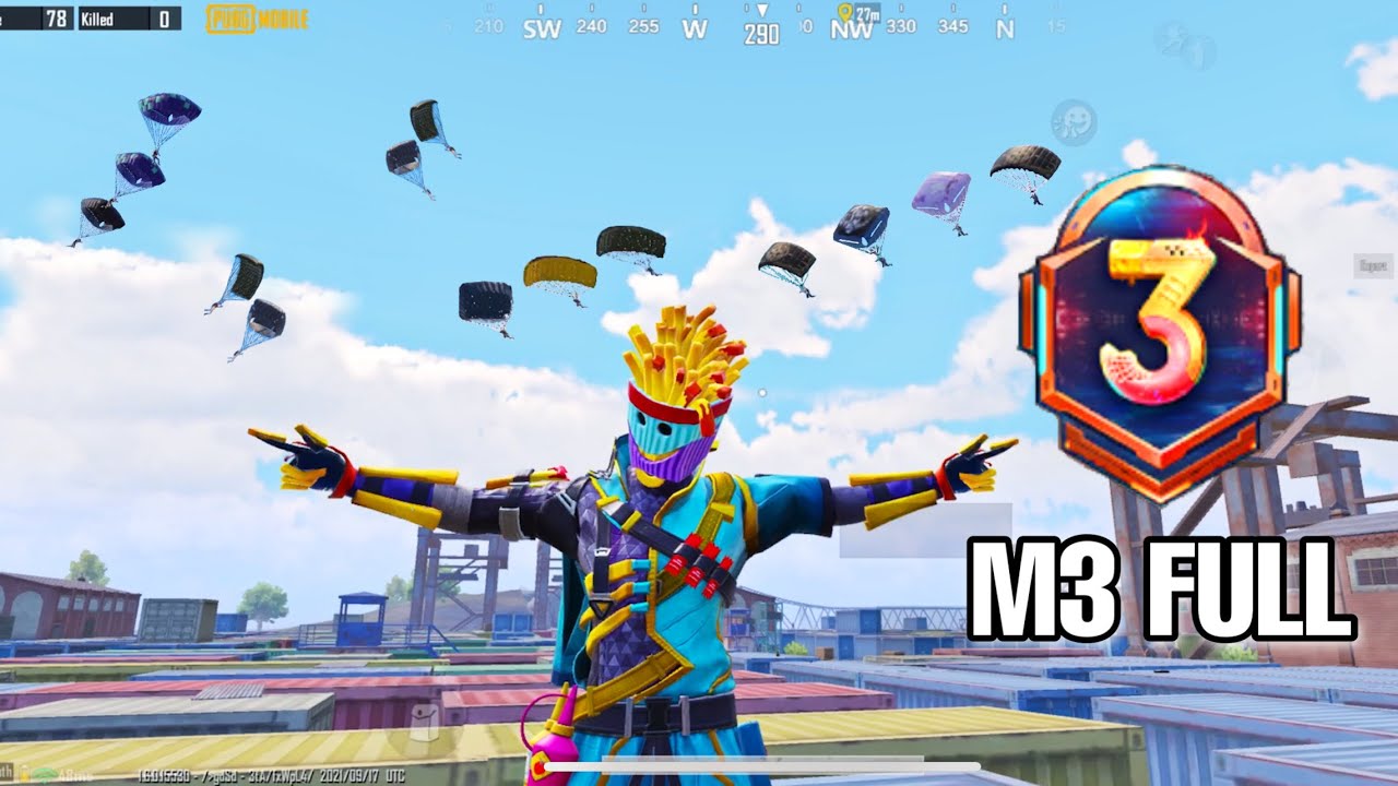New!! MAXED SEASON M3 FULL😍Gameplay | Pubg Mobile