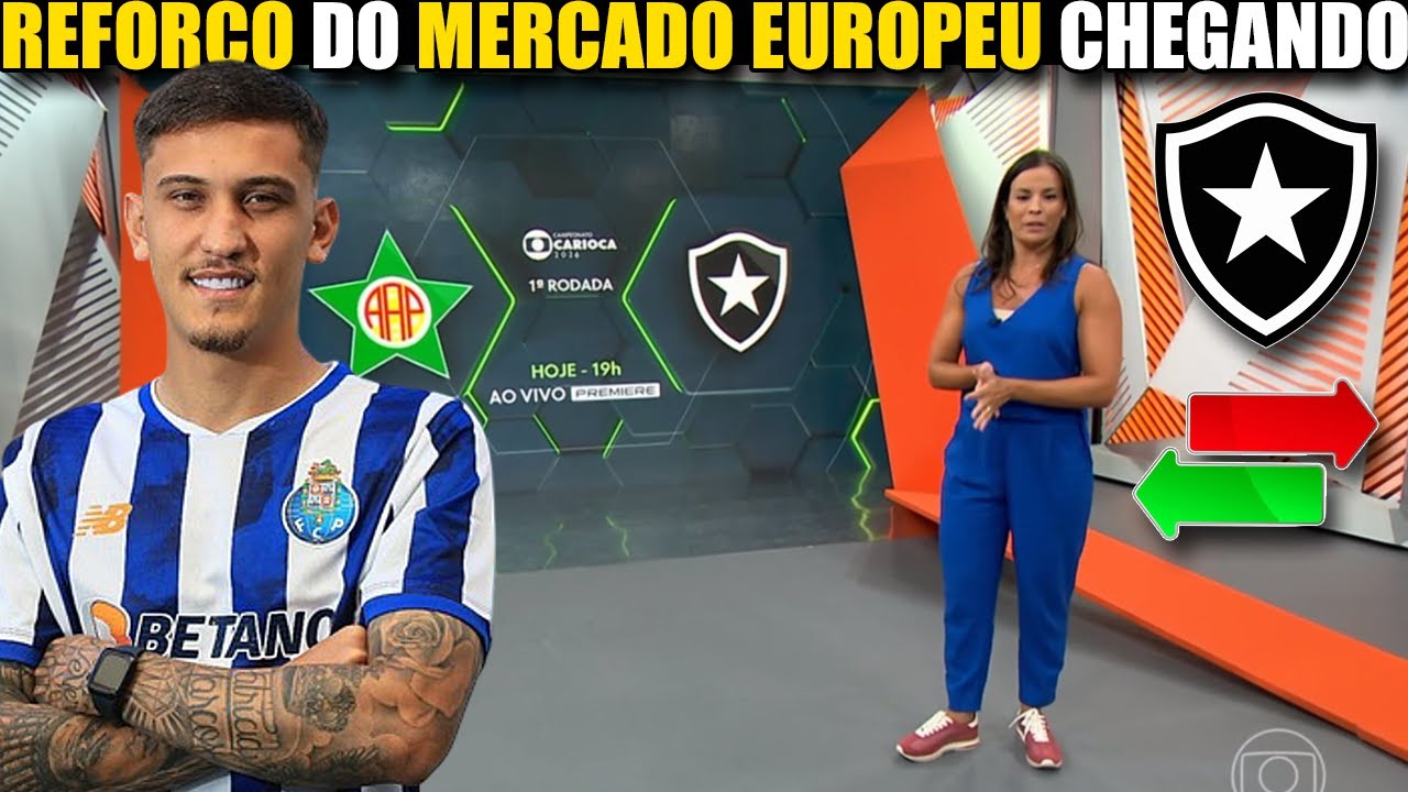 GLOBO ESPORTE BOTAFOGO! ENVIOU PROPOSTA NO MERCADO, REFORÇOS E SAÍDAS! NOTÍCIAS DO BOTAFOGO DE HOJE