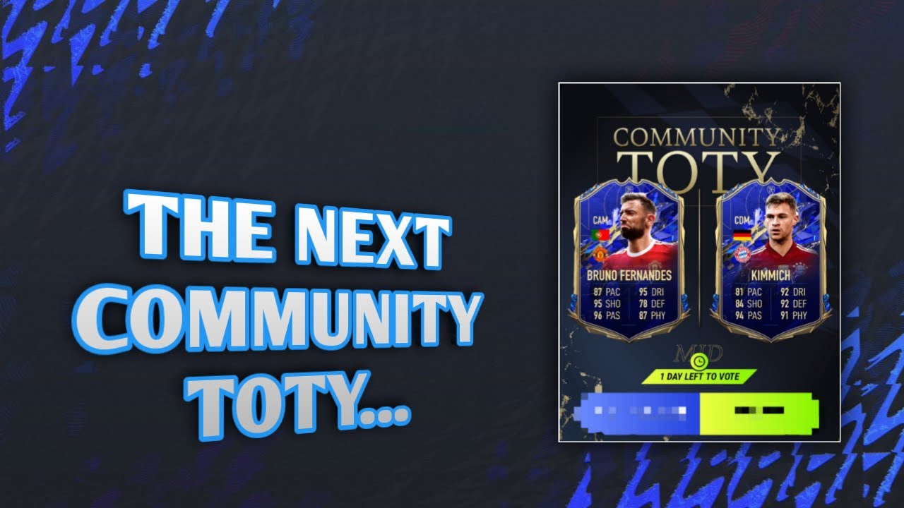 The Next Community TOTY is...