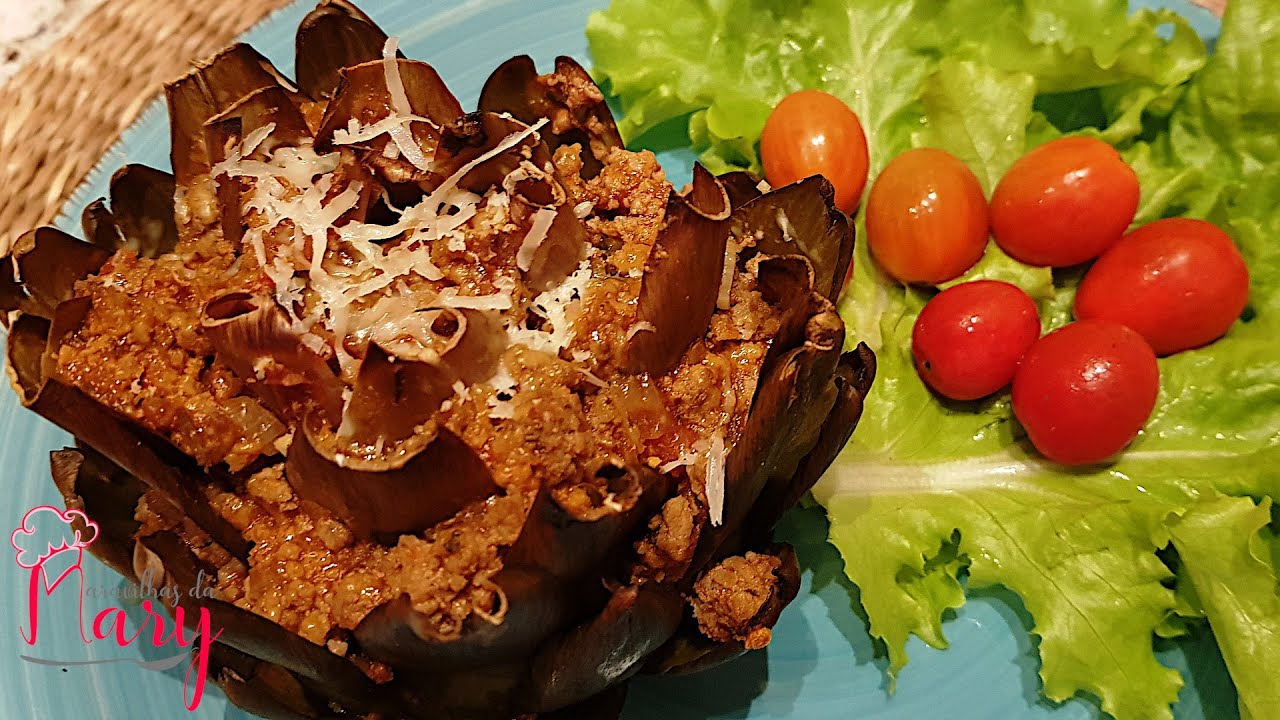 🌻 ESSA FLOR VOCÊ PODE COMER SEM MEDO 🍽 COMO FAZER ALCACHOFRA 💯 FLOR DE ALCACHOFRA #112