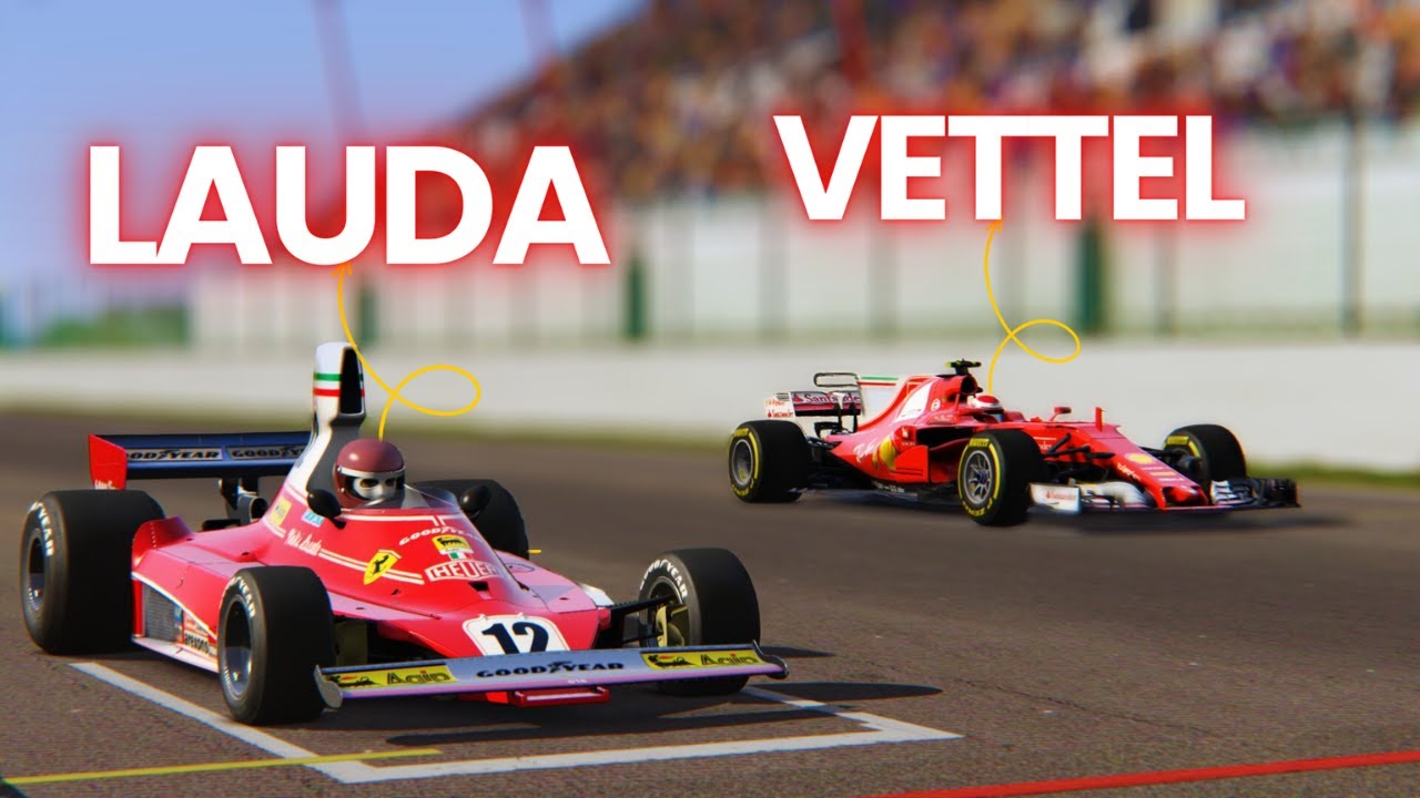 Lauda vs Vettel | Spa-Francorchamps | Ferrari 312T vs SF70H