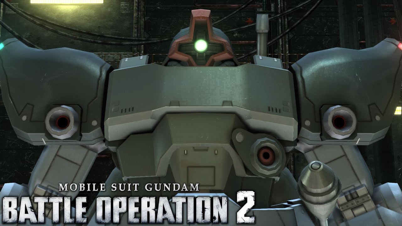 Mobile Suit Gundam Battle Operation 2 - Rick Dom II (LV1) ALL MOVES