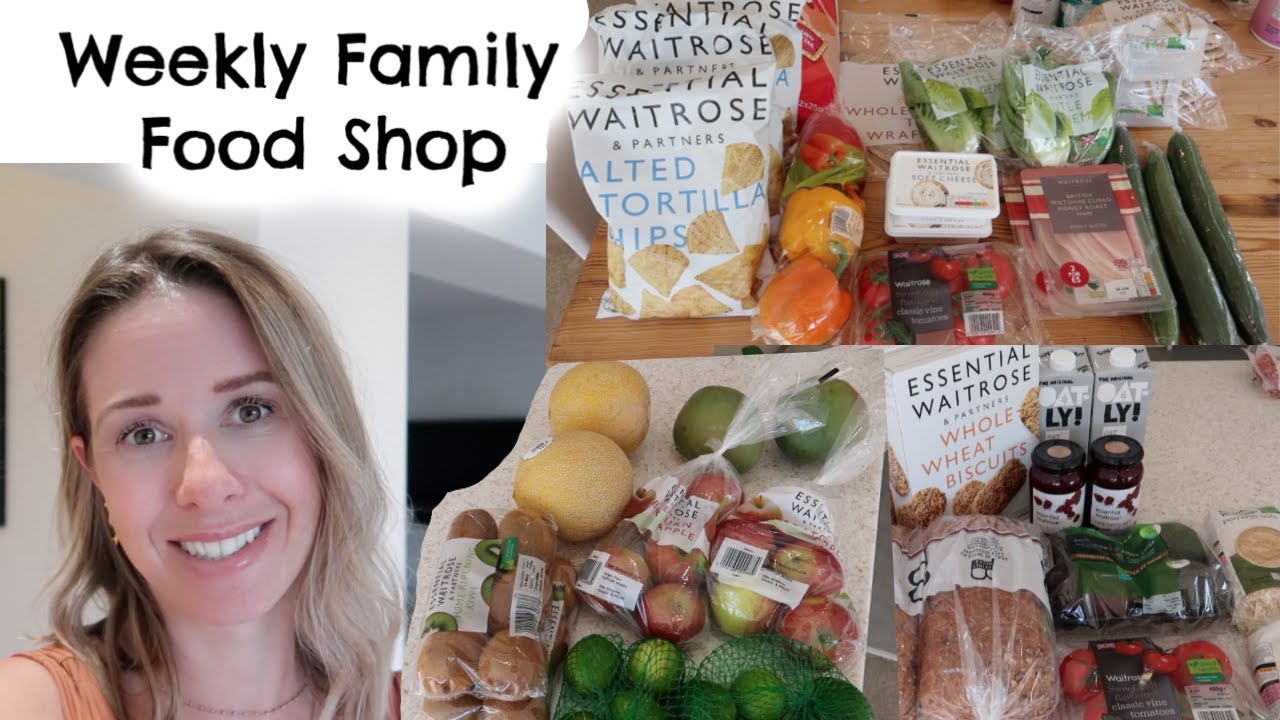 WEEKLY FAMILY GROCERY SHOP & MEAL PLAN | FAMILY MEAL IDEAS | KERRY WHELPDALE