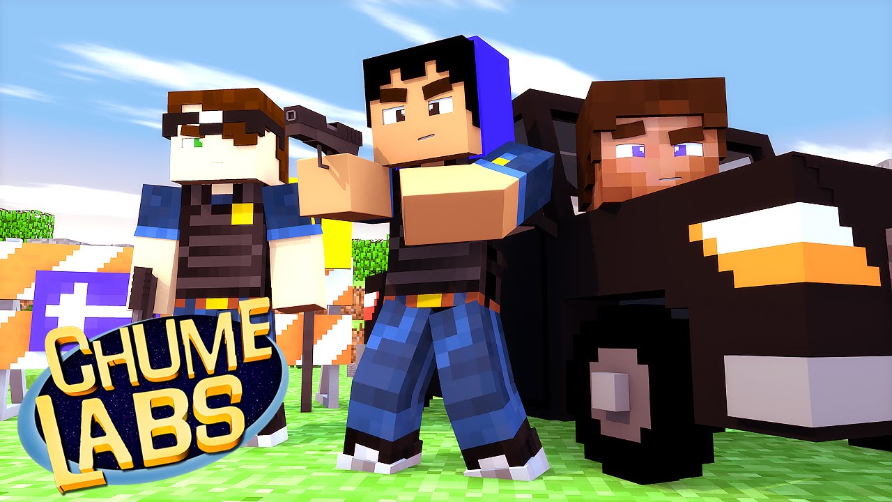 Minecraft: VIRAMOS POLICIAIS! (Chume Labs 2 #20)