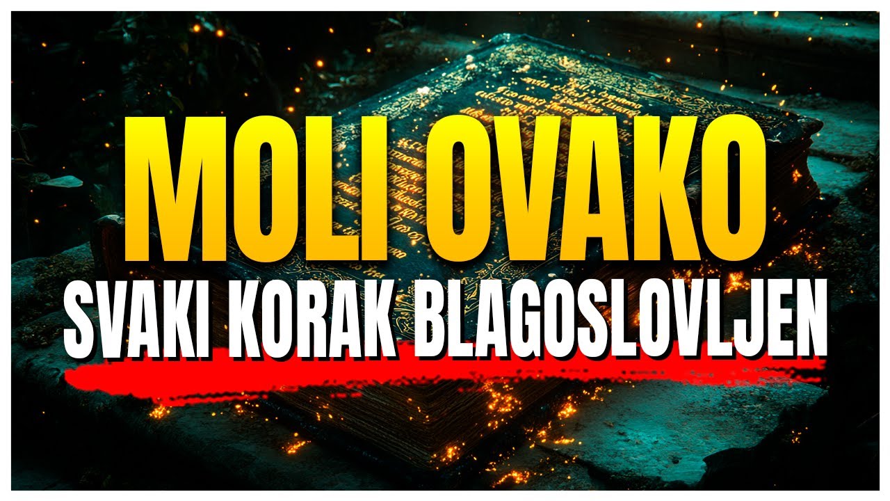 Moli ovako ujutro i Bog će blagosloviti svaki korak tvoga dana