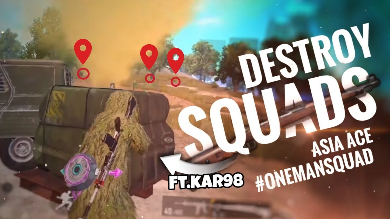 [PUBG MOBILE] Aggressive #ONEMANSQUAD