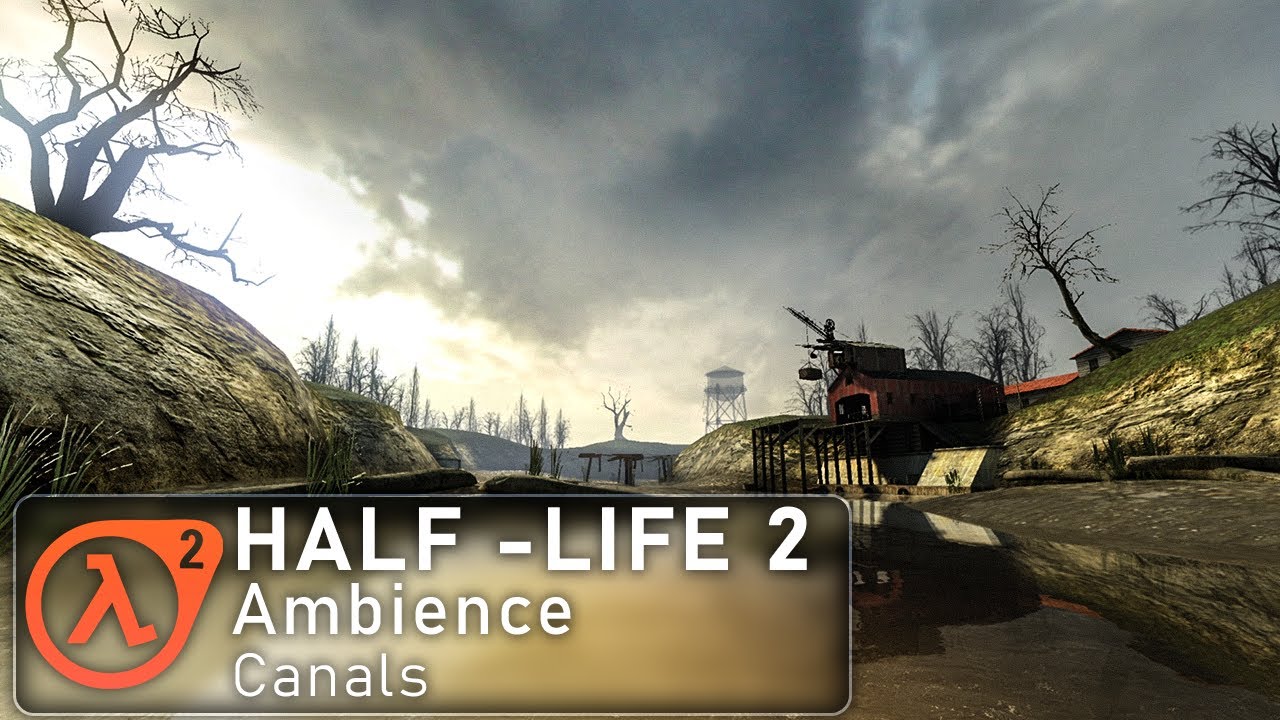 Route Kanal Ambience  |  Half-Life 2 World Ambience (Relaxing ASMR/Video Game Sleep Sounds)
