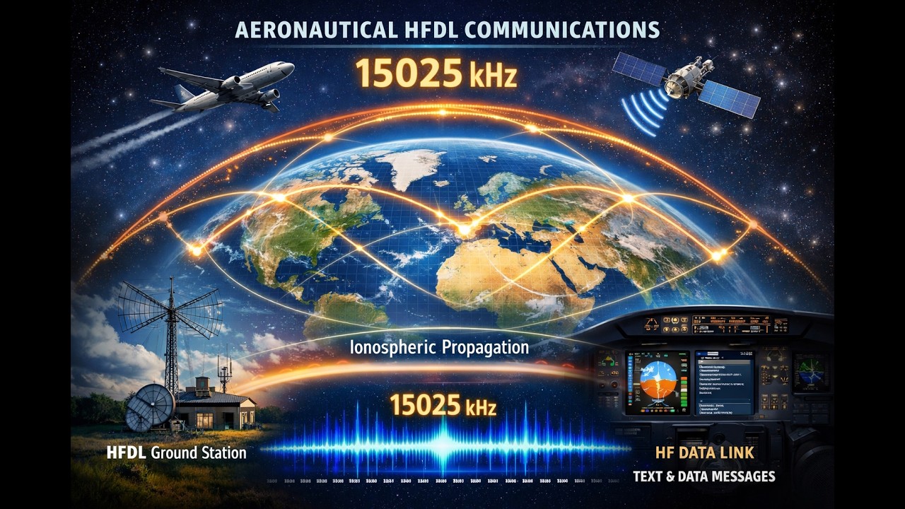 15025 kHz - Aeronautical High Frequency Data Link (HFDL) (10-02-2026)