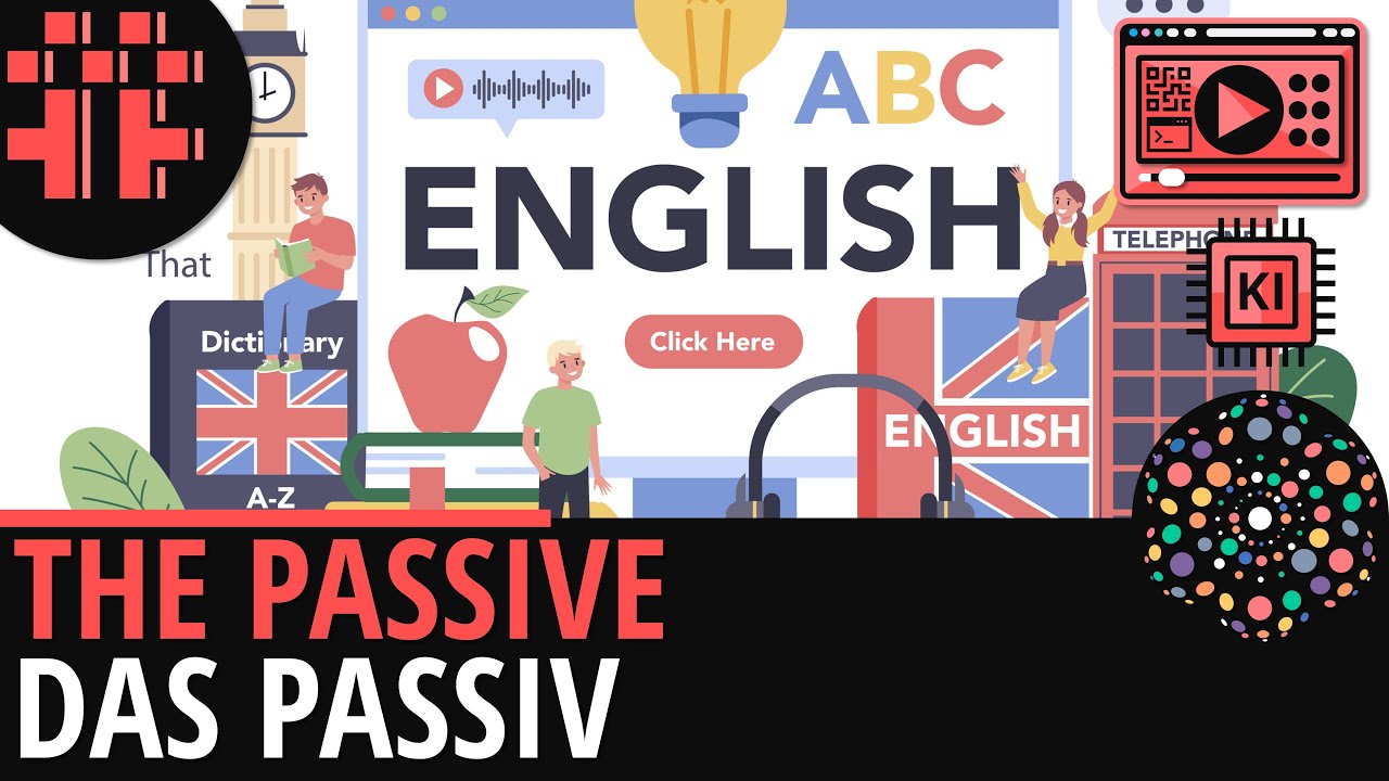 The passive Das Passiv│Englisch Lernvideo│Learning Level Up [KI]