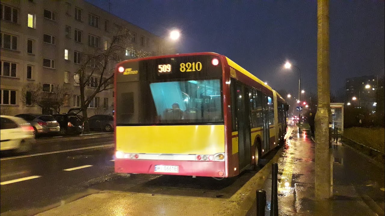 Solaris Urbino 18 III #8210 [🚍➡️ 509 - MZA Warszawa - Przejazd]