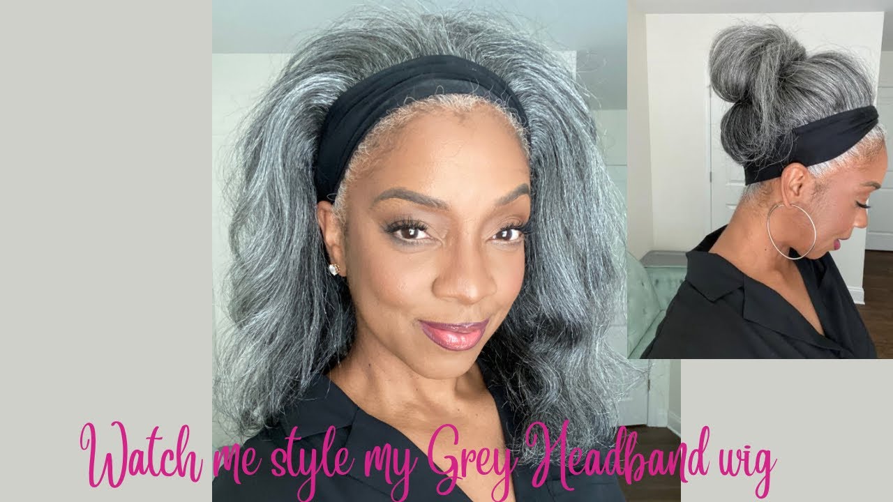 Watch Me Style My @msgreytonly  Headband Wig!