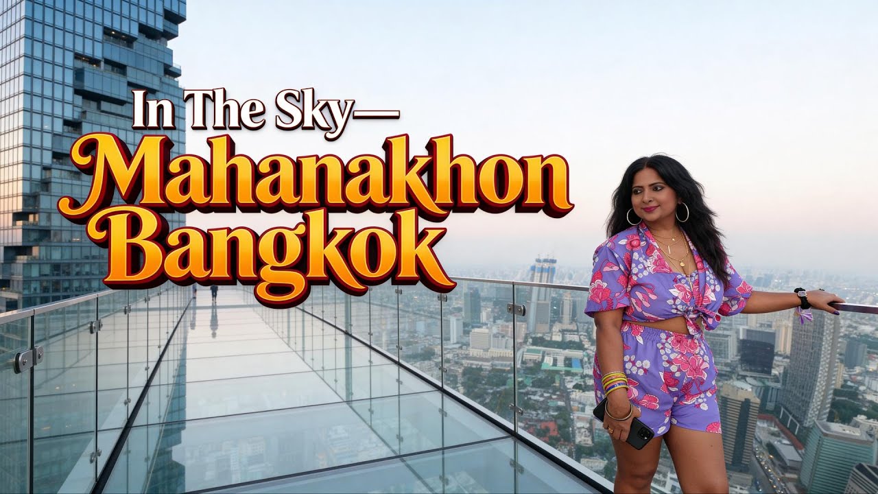 In the Sky 78th Floor - Maha Nakhon Sky Walk, Bangkok | #thailand #bangkok #mahanakhon #skyview