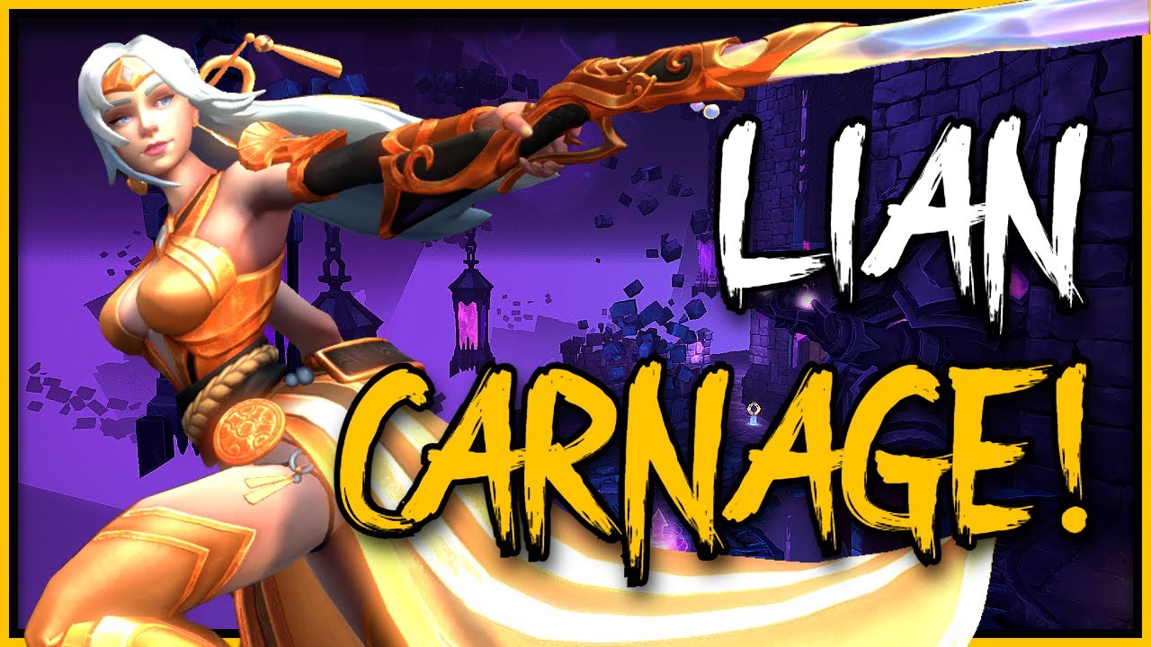 WHY IS THIS BUILD SO OP!? - Paladins Lian Gameplay