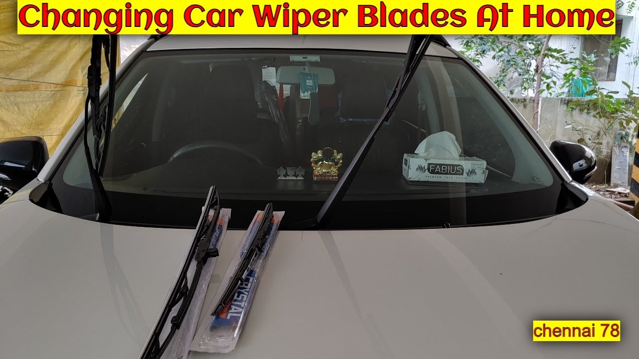 Changing Car Wiper Blades At Home- Car Maintenance #chennai78 #trending #car #xl6