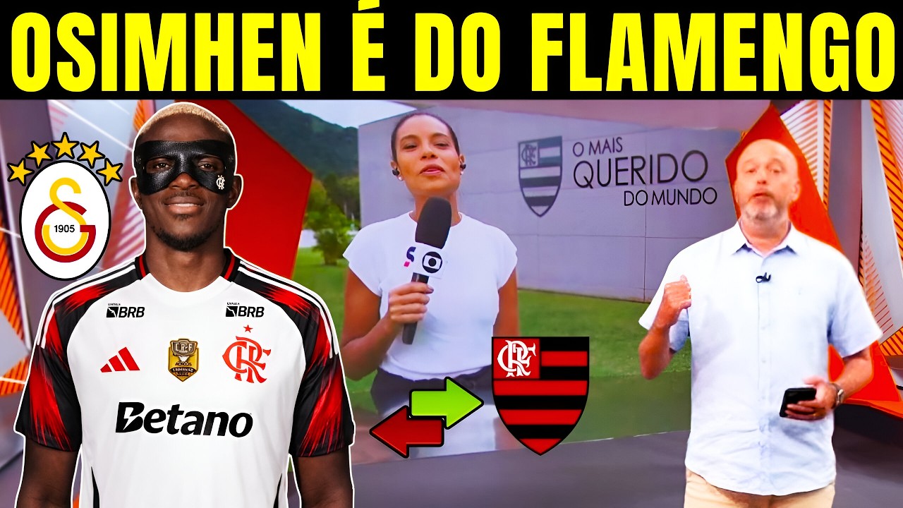 🚨GLOBO ESPORTE FLAMENGO HOJE❗SEXTA-FEIRA❗PARA TUDO REFORÇO DE PESO CONFIRMADO❗NOTÍCIAS DO FLAMENGO