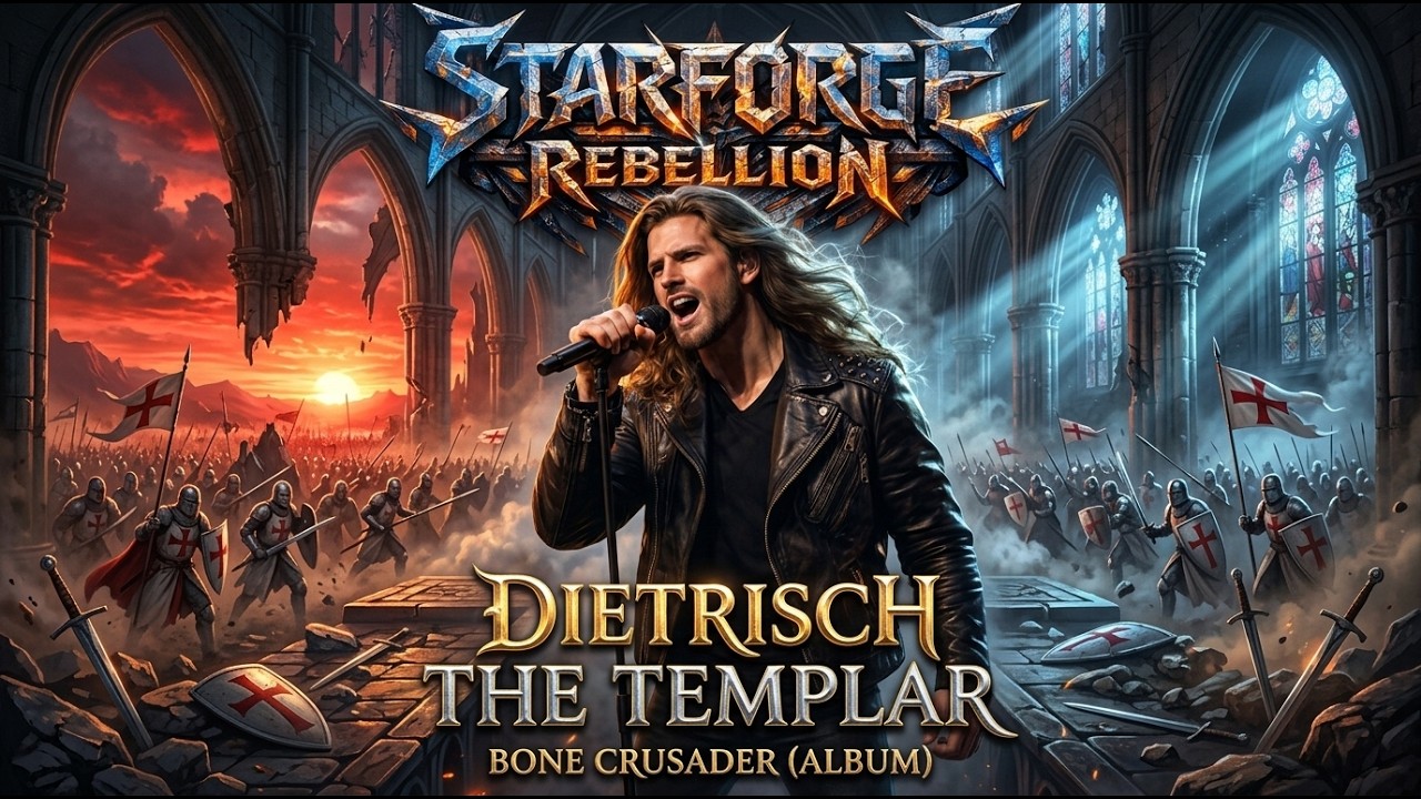 STARFORGE REBELLION &ndash; Dietrisch the Templar (Official Lyric Video)