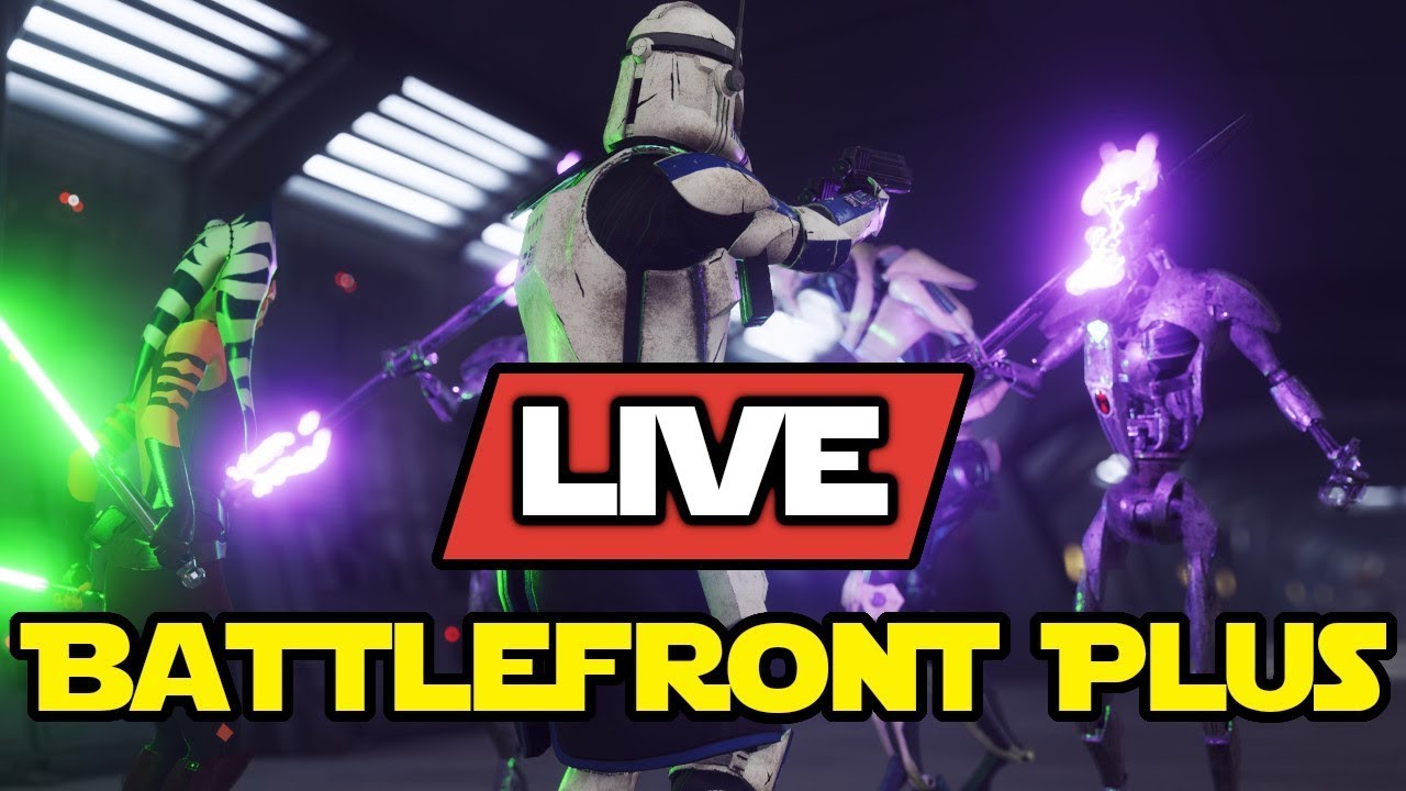 Playing NEW Star Wars Battlefront 2 Content in Kyber V2 🔴 LIVE