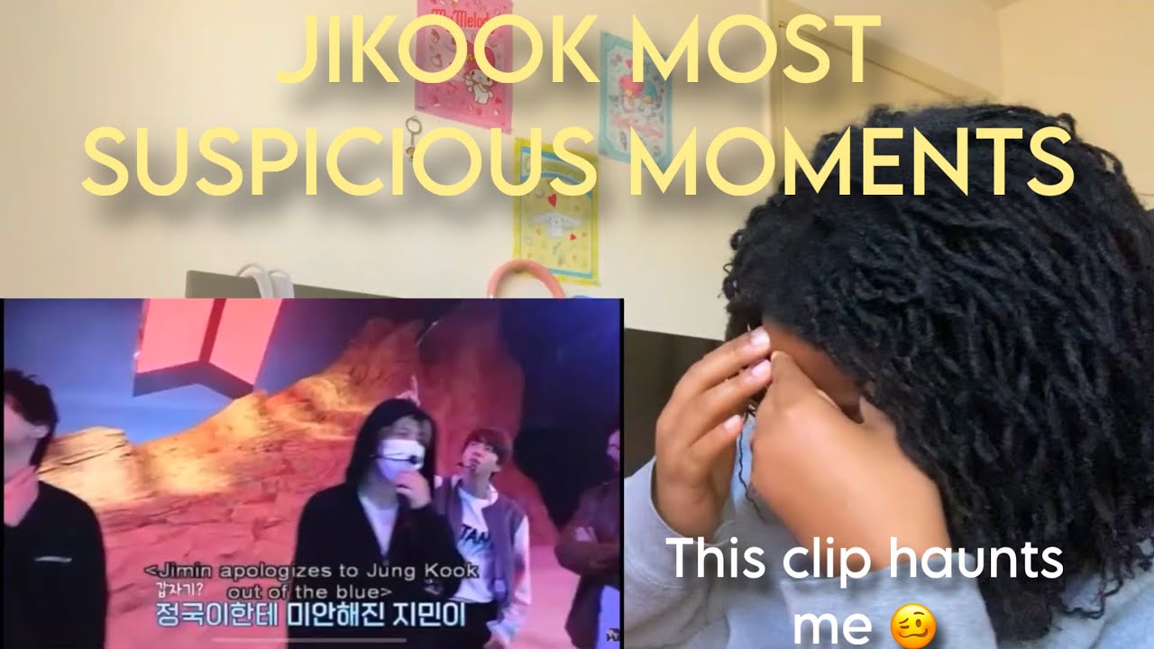 JIKOOK MOST SUSPICIOUS MOMENTS | Reaction