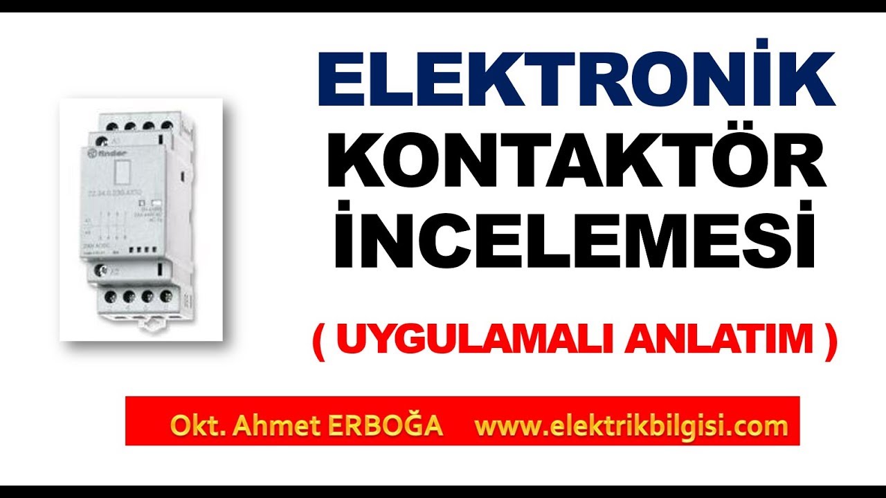 Elektronik Kontaktör İncelemesi