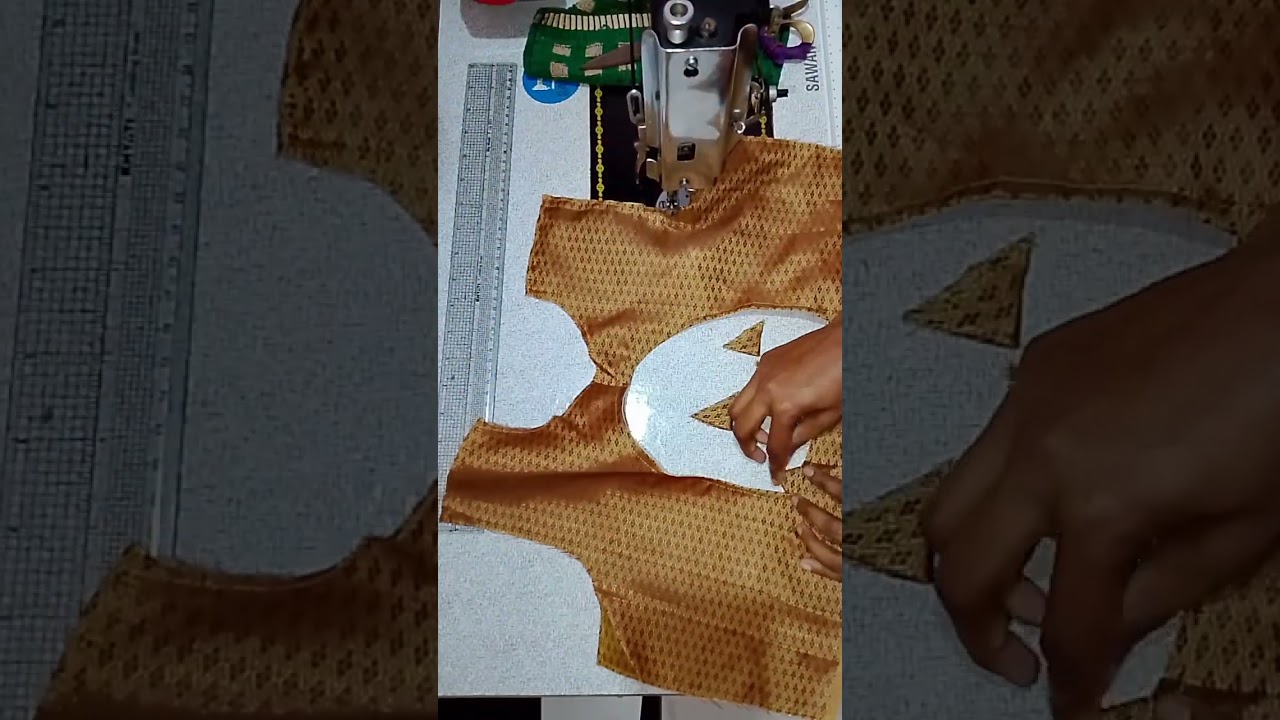 #Boatneck Blouse design #Back neck #full video #viral video 