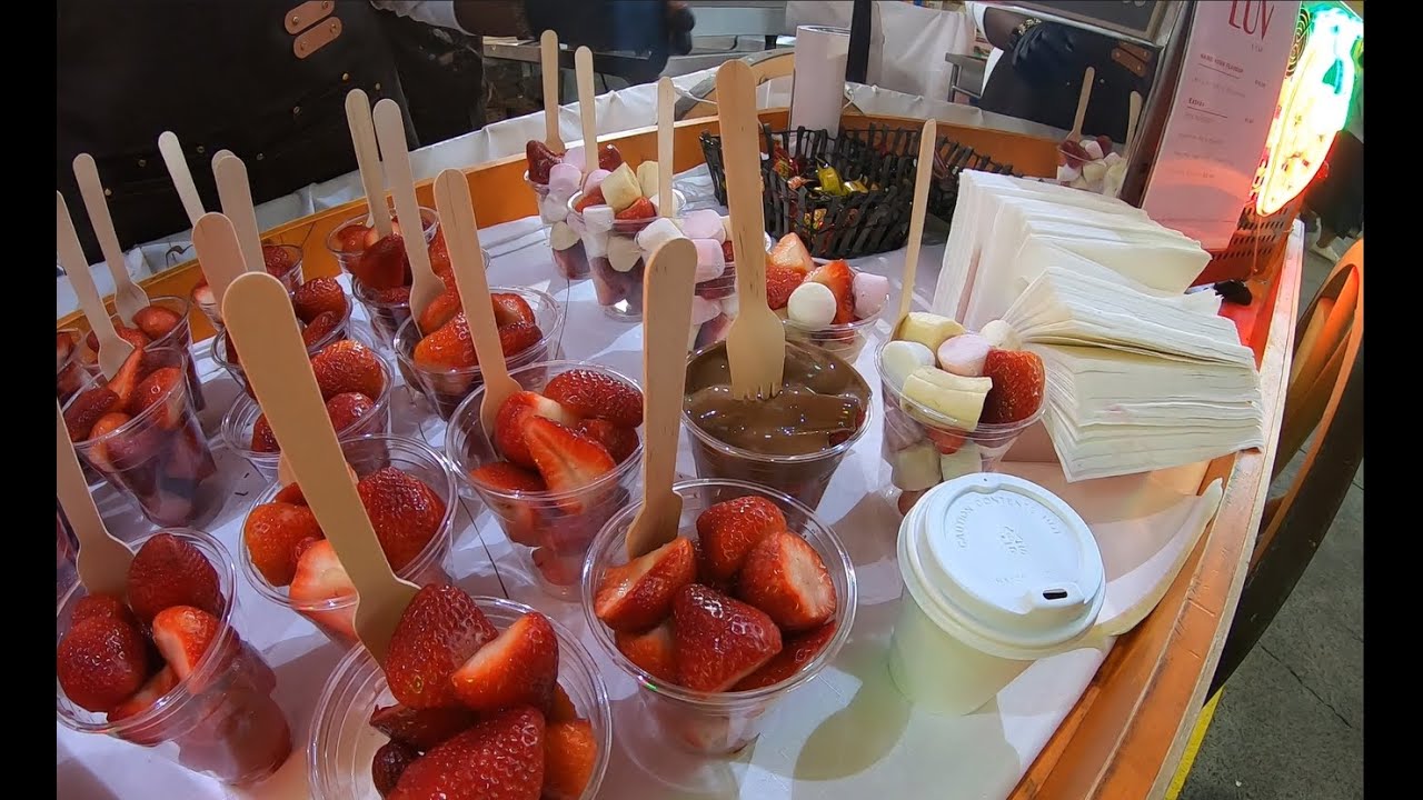 Yummy Jam Doughnuts, Multicultural Foods, Fruit & Vegetables at this Australian Market