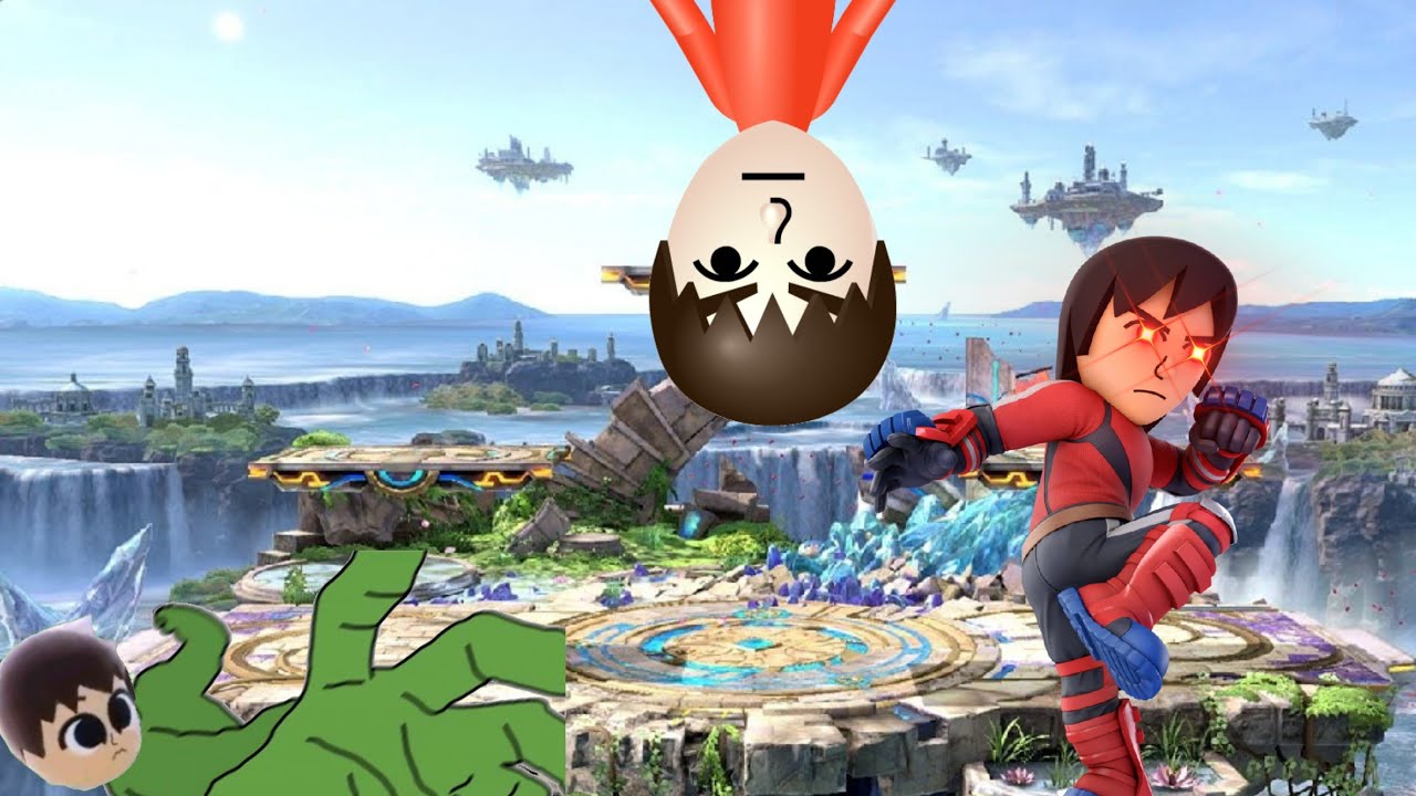 A Dumb Mii Brawler Montage // Super Smash Bros Ultimate