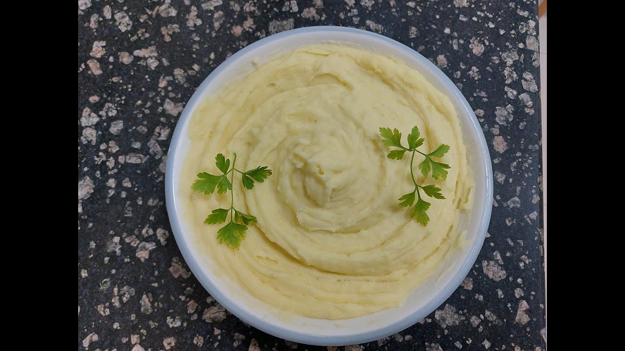 Puré de patata casero