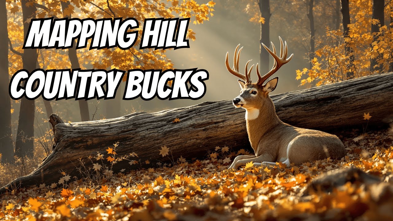 How to Identify Bedding, Food, and Buck Travel Patterns in Big Woods Hill Country