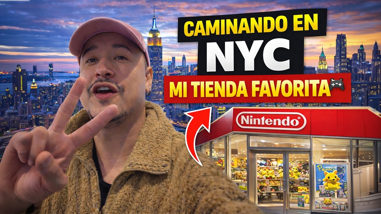 Entré a mi tienda favorita en Nueva York 🎮
