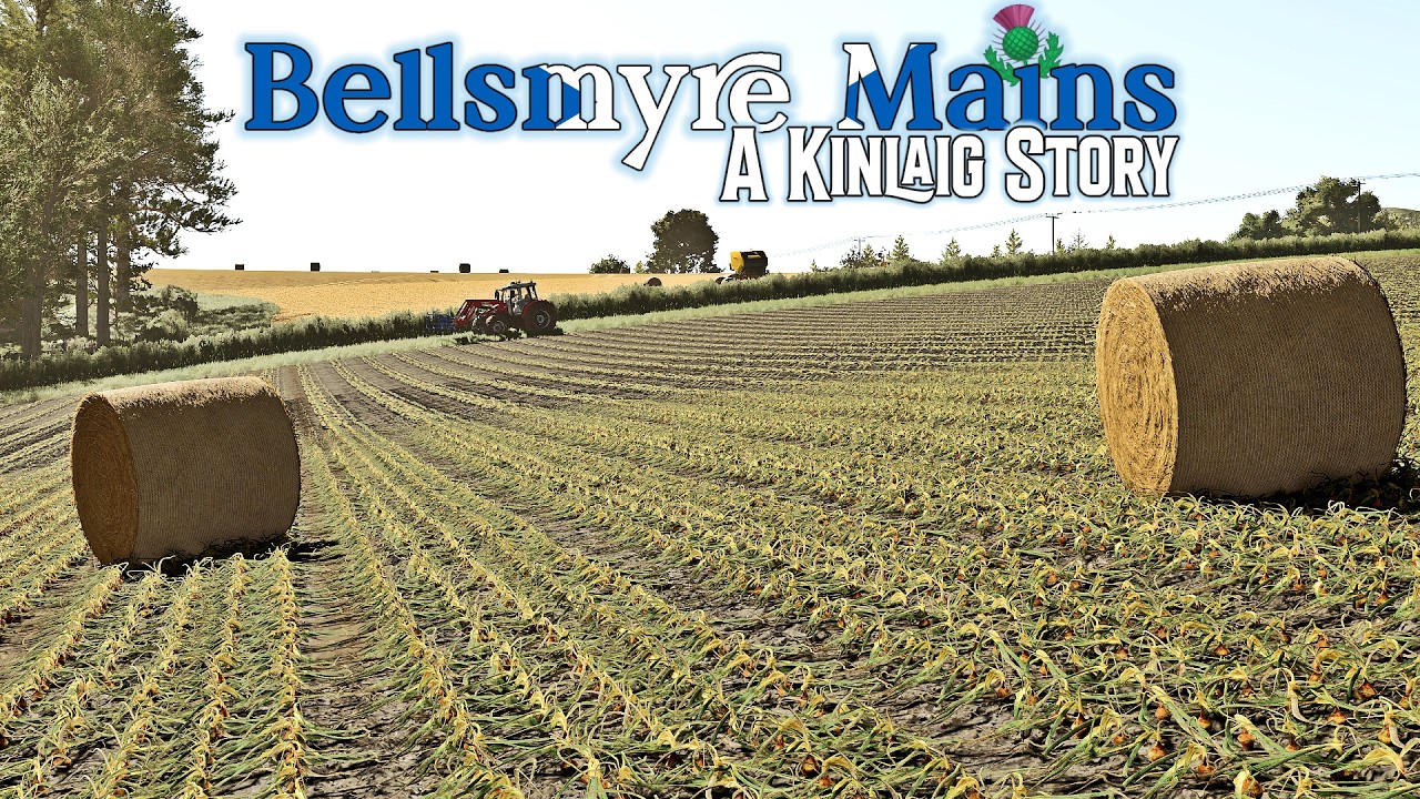 NEW SERIES! - RUNAWAY BALES! - Bellsmyre Mains : A Kinlaig Story Ep 2 - FS25 Roleplay